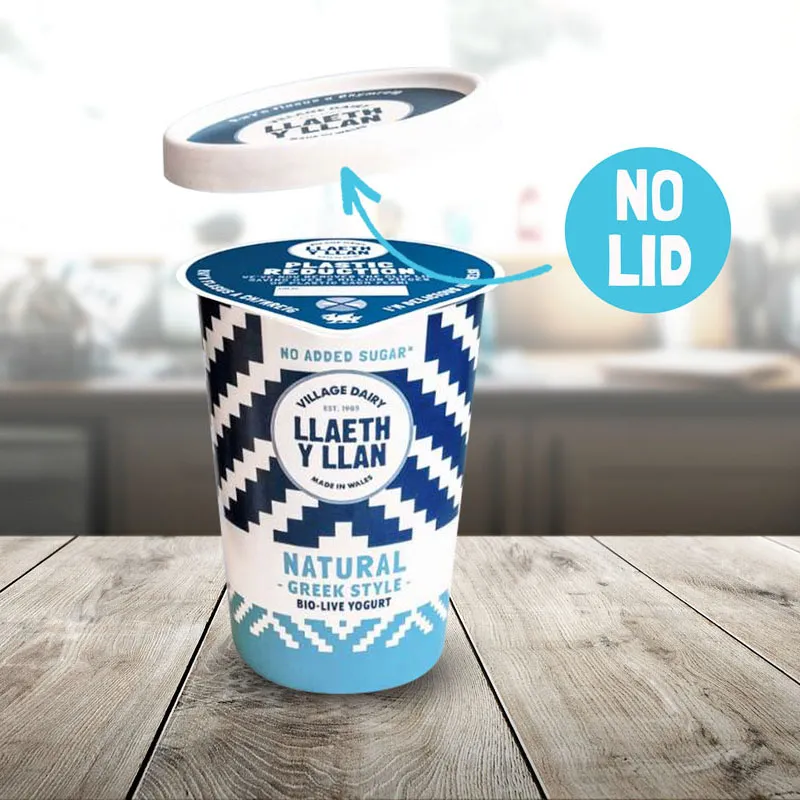 We're ditching the lids!